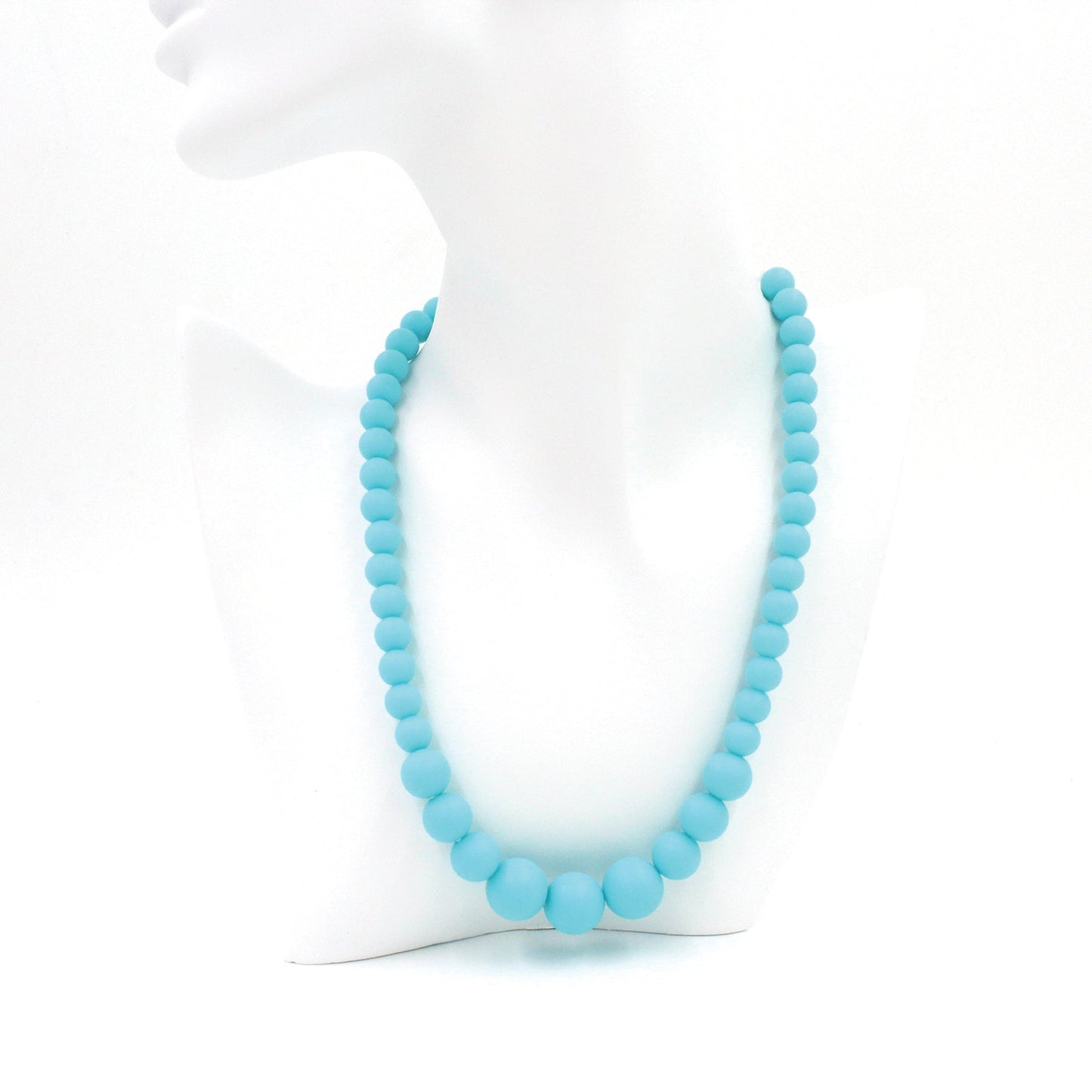 Scuba Silicon rubber bead necklace