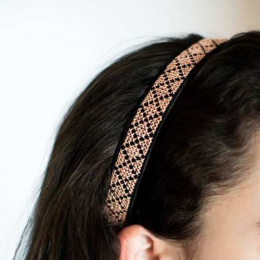 Amal Headband - Peach